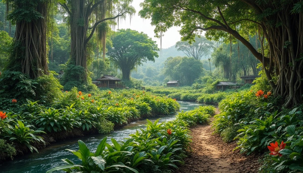 découvrez les principes de l'agriculture syntropique, une méthode écologique et innovante qui favorise la régénération des sols, la biodiversité et la productivité des cultures. apprenez comment cette approche harmonieuse avec la nature transforme les pratiques agricoles pour un avenir durable.