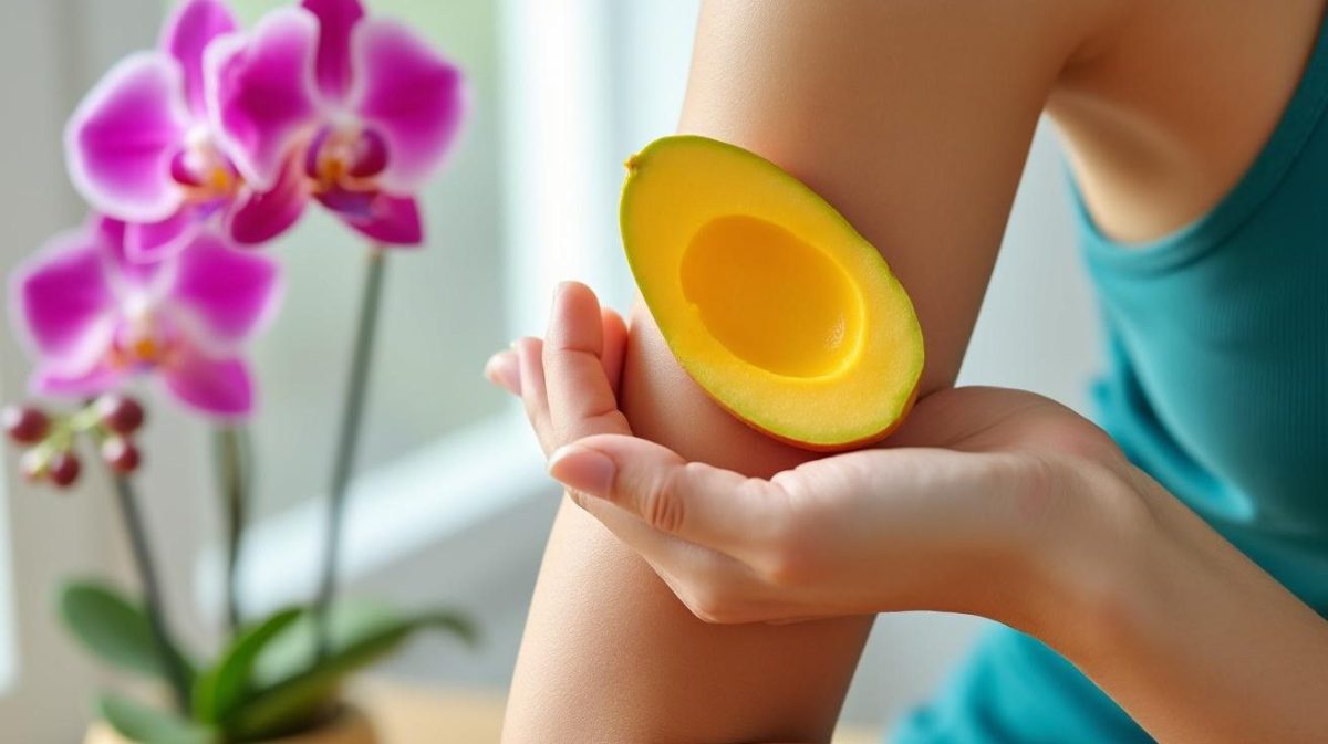 découvrez l’astuce naturelle de cette femme qui utilise une pelure de mangue pour éclaircir ses coudes sombres en seulement 10 jours. simple, efficace et sans produits chimiques !