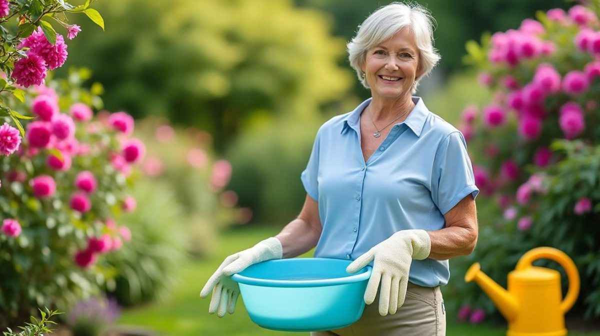 découvrez cette astuce étonnante : en trempant ses gants de jardinage dans l'eau salée après usage, ils restent souples et ne durcissent plus en séchant. facile, pratique et économique !