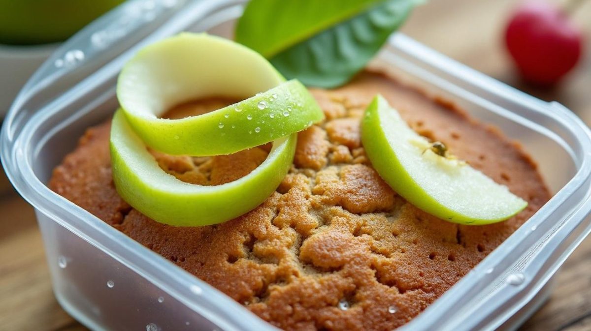 découvrez l'astuce efficace pour rendre un gâteau trop sec ultra moelleux : placez simplement un morceau de pelure de pomme dessus et retrouvez une texture parfaite en une nuit !